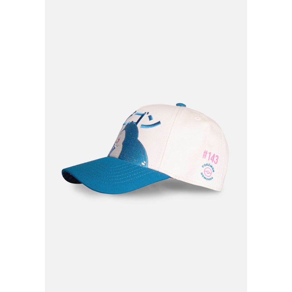 Pokémon - Snorlax Einstellbare Kappe - Creme/Blau